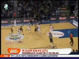 FB Ülker son 8'e uçtu