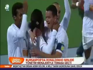 Bursaspor'da Ronaldinho sesleri