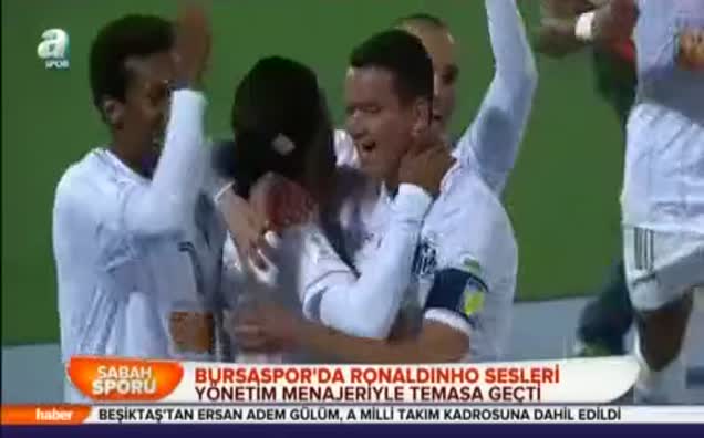 Bursaspor'da Ronaldinho sesleri