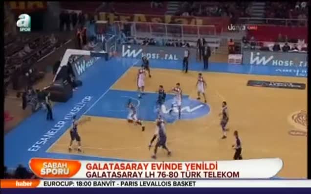 Galatasaray evinde yenildi