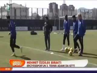 Mehmet Özdilek bıraktı