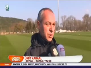 Danimarka maçı hazırlıkları sürüyor