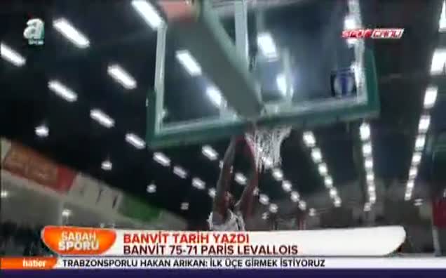 Banvit tarih yazdı