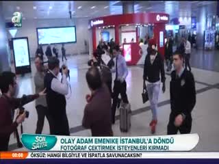 Olay adam İstanbul'a döndü!