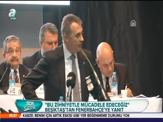 Fenerbahçe'den Beşiktaş'a cevap!