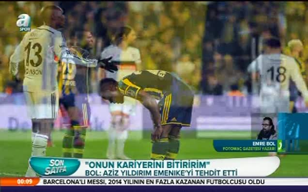 Yıldırım'dan Emenike'ye tehdit!