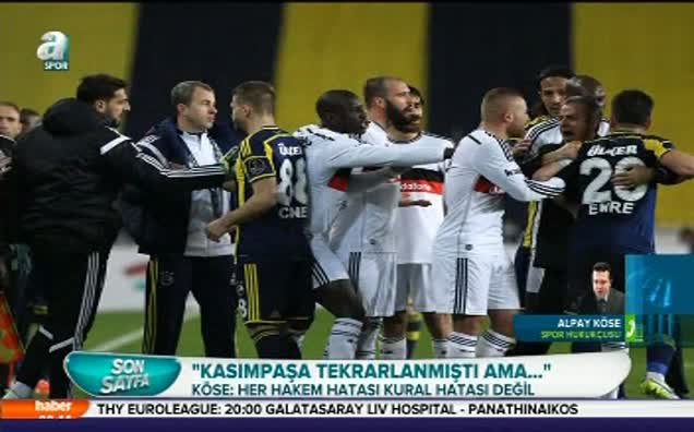 "Derbinin tekrarına gerek yok"