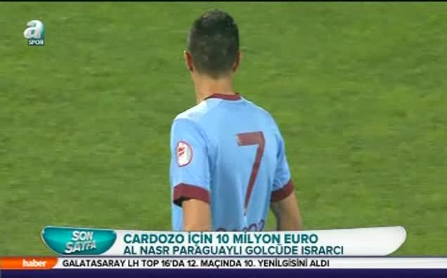 Cardozo için 10 milyon euro!