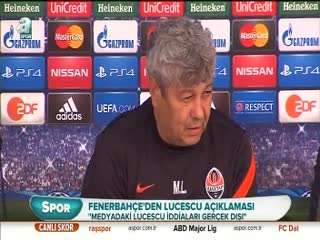 Fenerbahçe'den Lucescu açıklaması!
