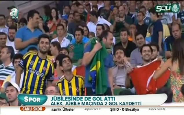Alex de Souza jübile yaptı!