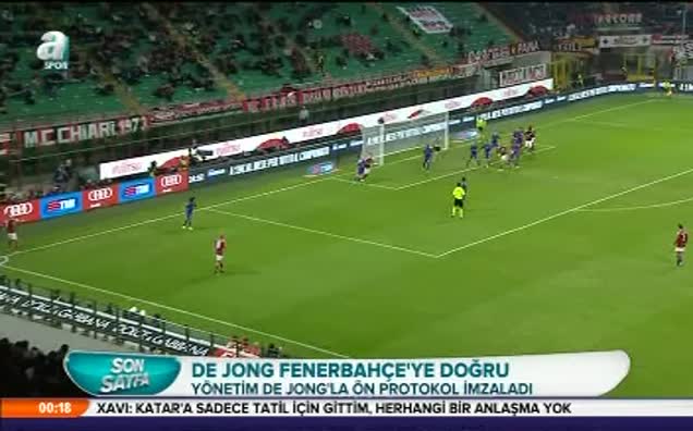 De Jong Fenerbahçe'de!