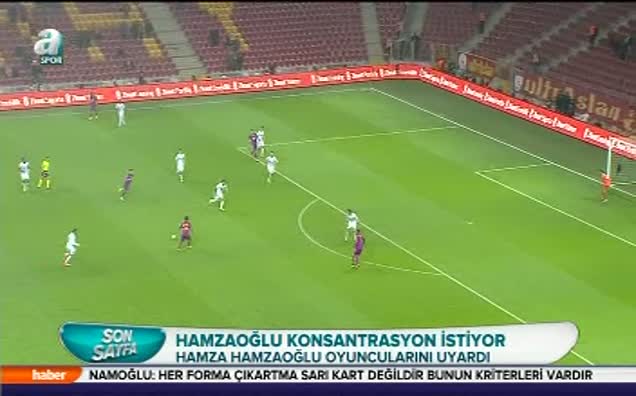 Glatasaray'da Karabük mesaisi!