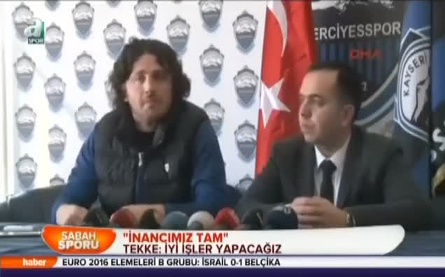 Tekke: Beklentilerin üstüne çıkacağız