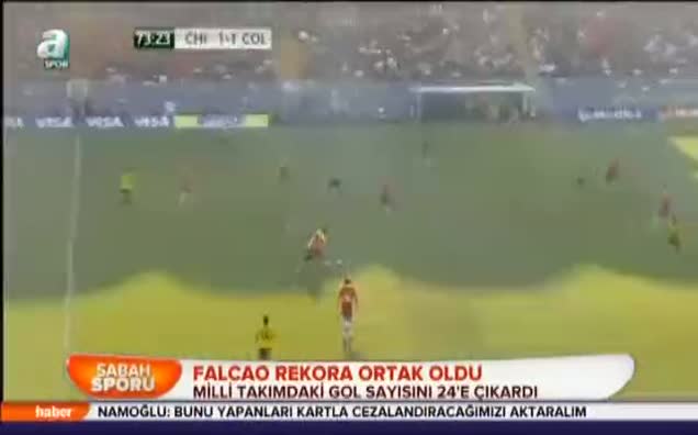 Falcao rekora ortak oldu