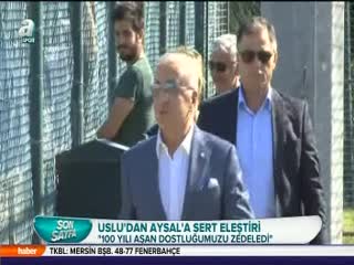 Uslu'dan Aysal'a eleştiri!