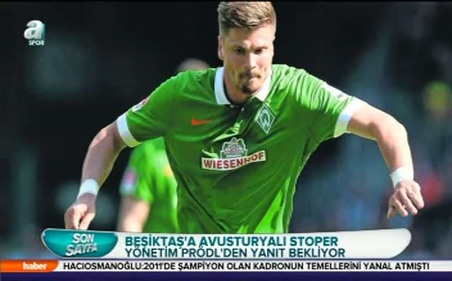 Beşiktaş'a Avusturyalı stoper!