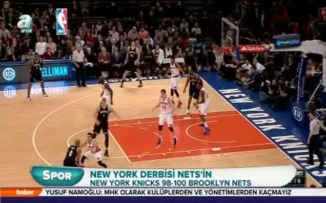 New York derbisi Nets'in!
