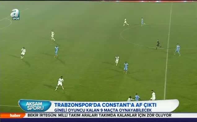 Constant'a af çıktı!