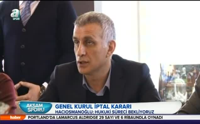 Trabzon'da genel kurul iptal!