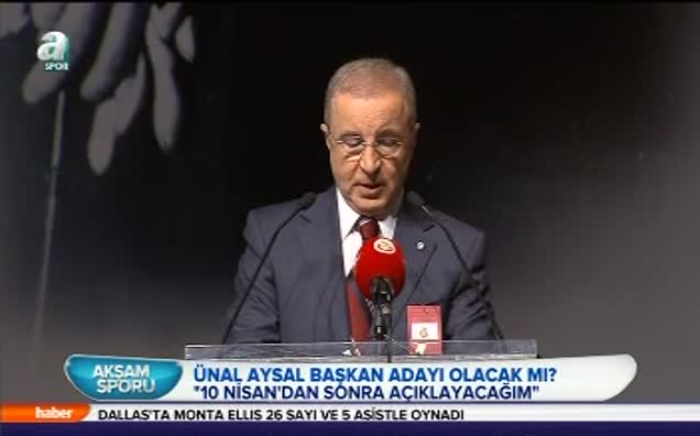 Ünal Aysal'dan adaylık açıklaması!