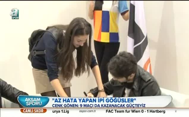 Cenk'ten Tolga'ya destek