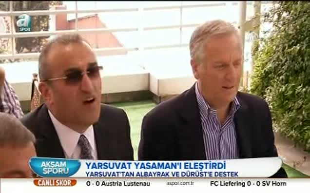 Albayrak ve Dürüst'e destek!