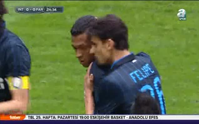 Guarin'in golü İnter'e yetmedi!
