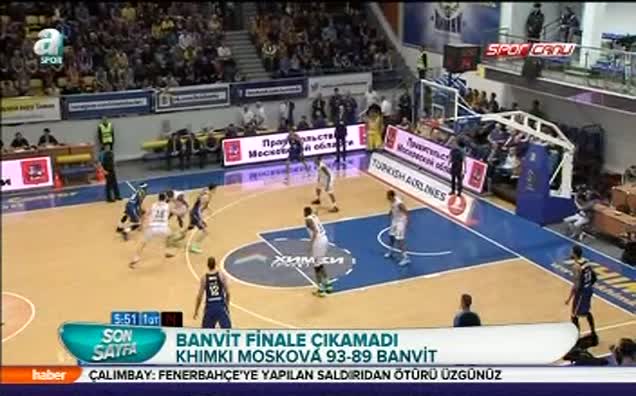 Banvit finale çıkamadı!