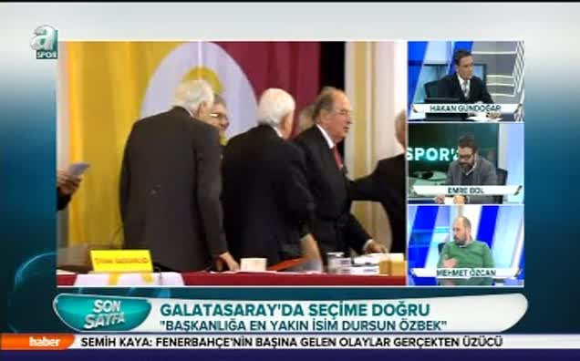 "Başkanlığa en yakın isim Özbek"