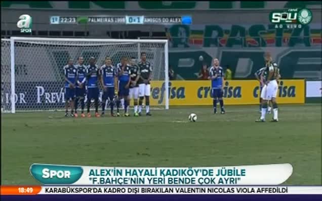 Alex'in Fenerbahçe hayali