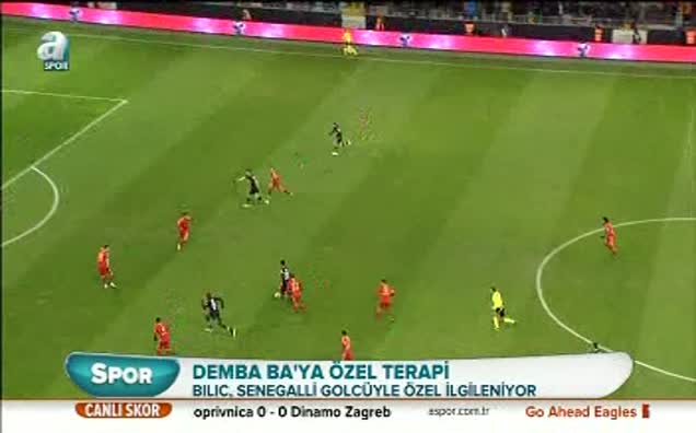 Demba Ba'ya özel terapi!