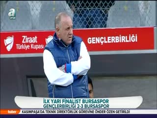 Bursaspor yarı finalde!