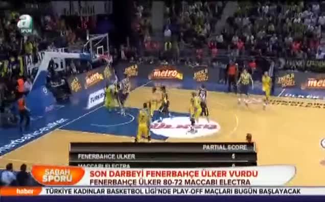 Son darbeyi Fenerbahçe Ülker vurdu