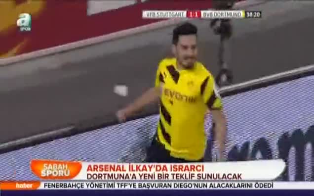 Arsenal İlkay'da ısrarcı