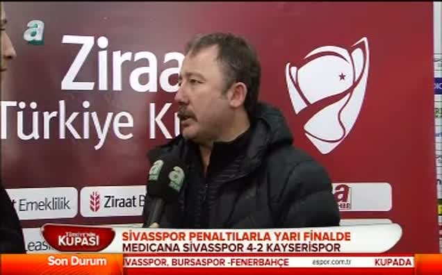 "Kupada final oynamak istiyoruz"