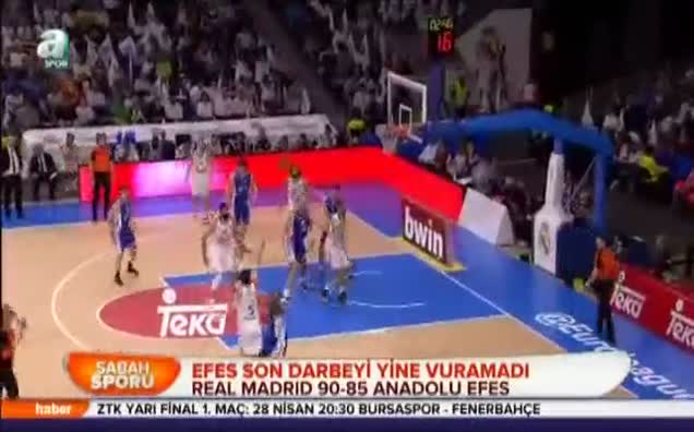 Efes son darbeyi yine vuramadı