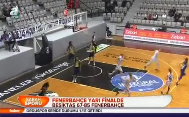 Fenerbahçe yarı finalde