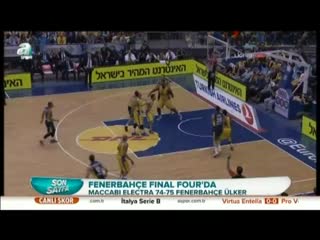 Fenerbahçe Ülker Final Four'da