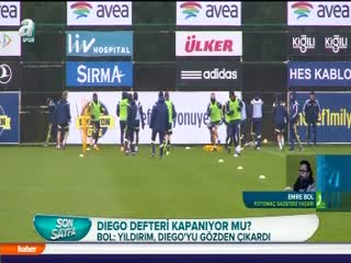 Diego defteri kapandı!