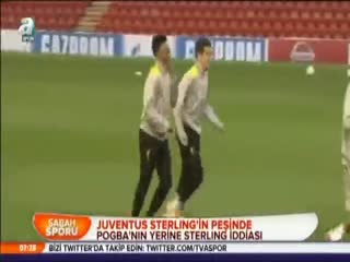 Juventus Sterling'in peşinde