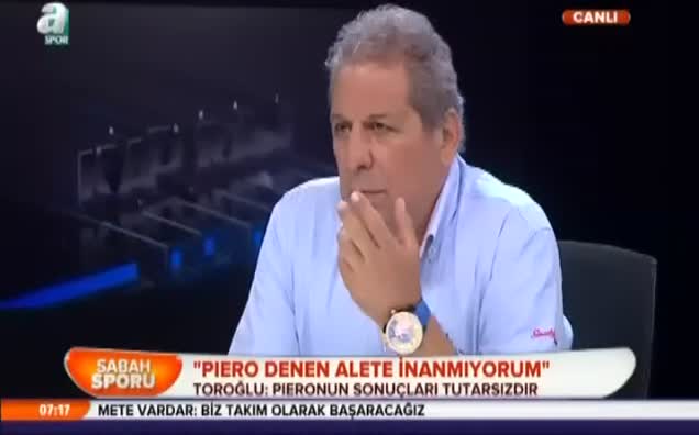 "Piero denen alete inanmıyorum"