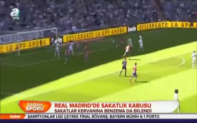 Real Madrid'de sakatlık kabusu