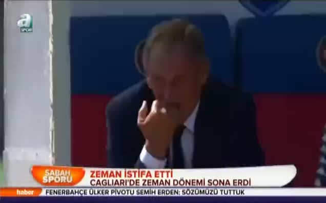Zeman istifa etti