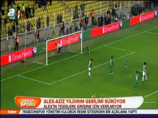 Alex - Aziz yıldırım gerilimi sürüyor
