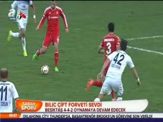 Bilic çift forveti sevdi