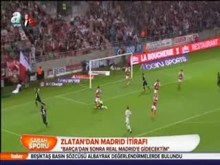 Zlatan'dan Madrid itirafı