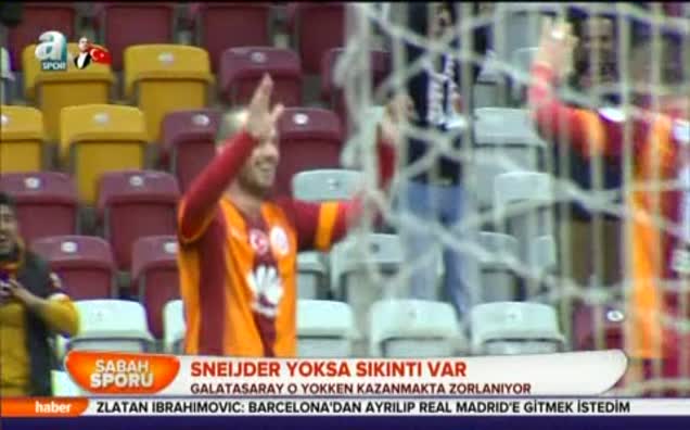 Sneijder yoksa sıkıntı var