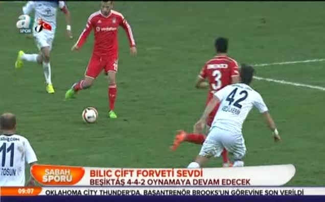 Bilic çift forveti sevdi