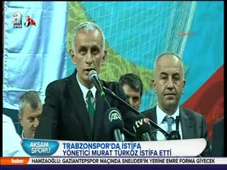 Trabzonspor'da beklenmeyen istifa!