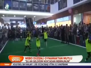 Webo düzenli oynamaktan mutlu